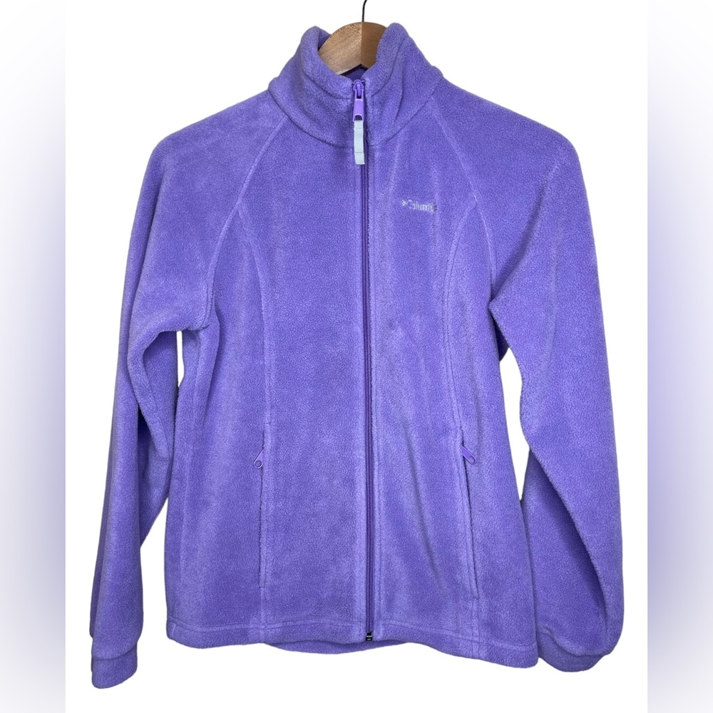 COLUMBIA: Fleece Jacket, Zip-Up; Size: Youth Large (14/16)